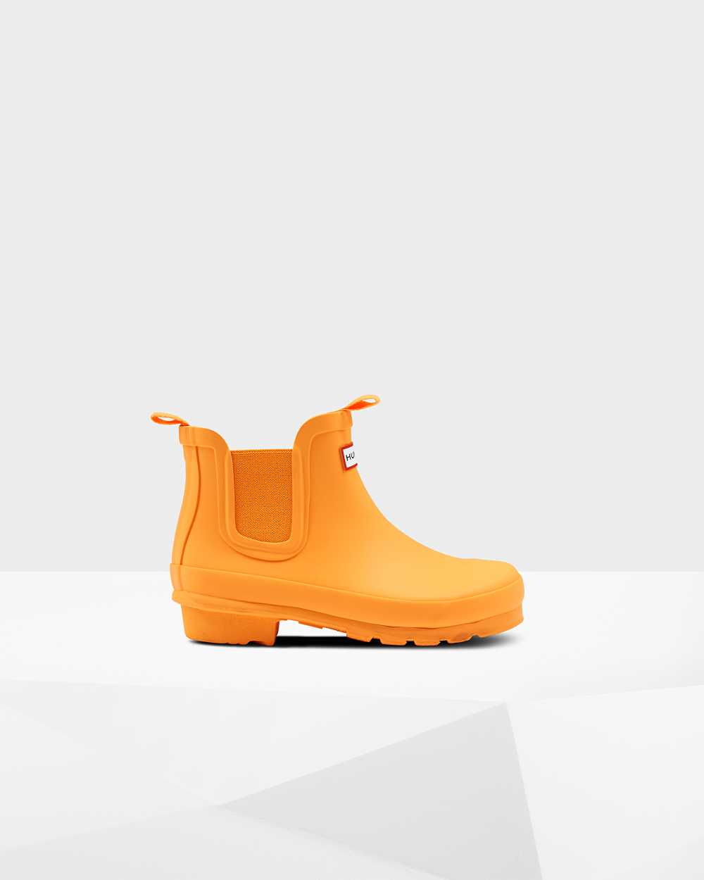 Botas Chelsea Niños - Hunter Original Big Naranjas - NEXDQZ-043 - Naranjas